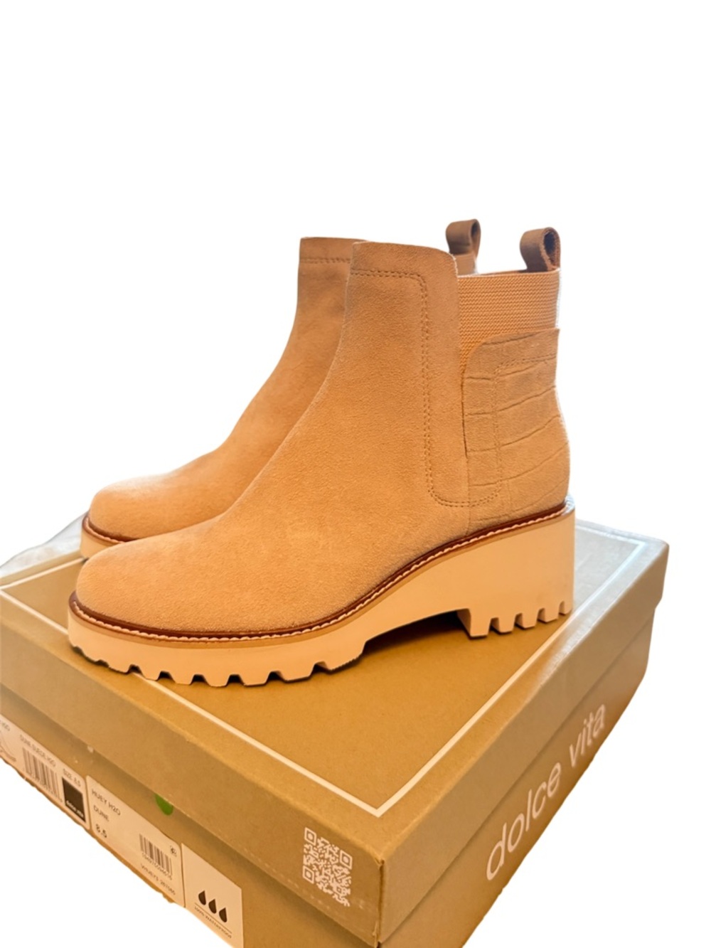 Huey H2O Boots Dune Suede